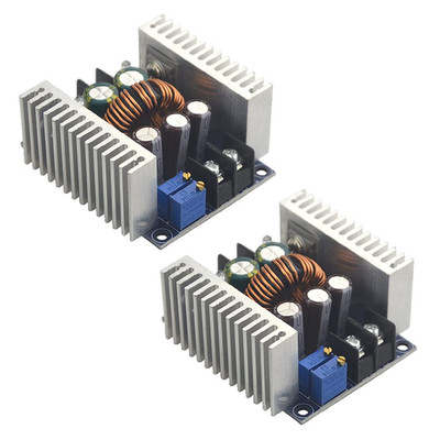 2Pcs 20A 300W High-Power Buck Converter Module DC 6-40V to DC 1.2-36V