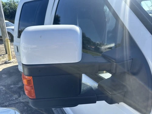 08 Ford F250 Super Duty KING RANCH Right Door Side View Mirror Power Dual Arms