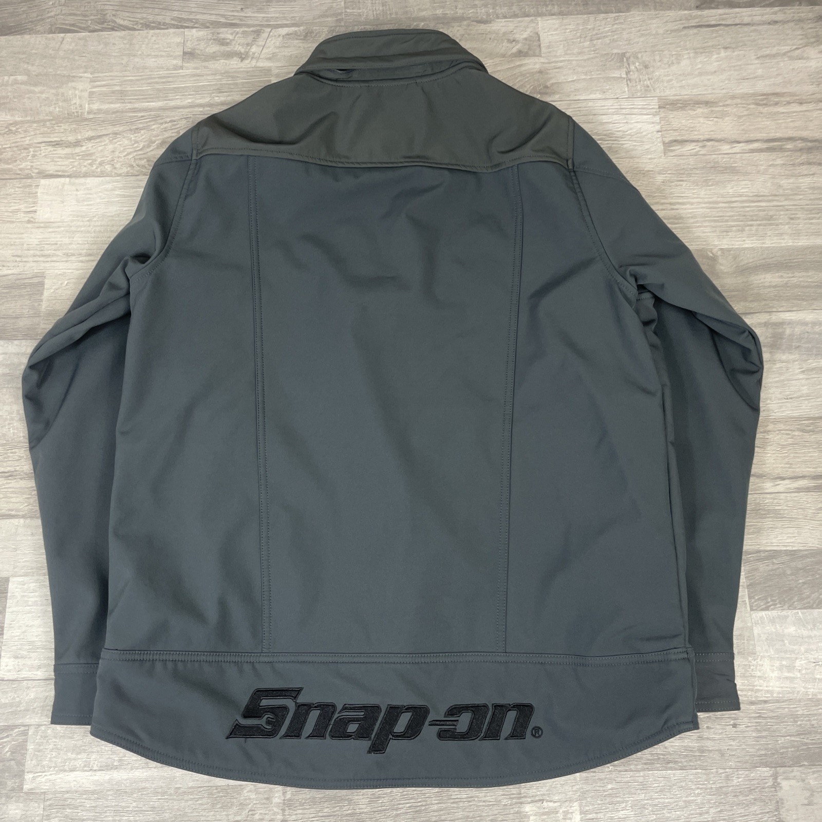 Snap-On Tools Jacket Men Medium Gray Insulated Wa… - image 8