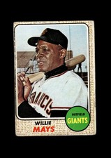 1968 Topps Set-Break # 50 Willie Mays LOW GRADE (crease) *GMCARDS*