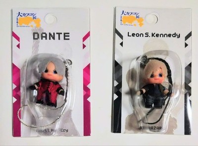 Dante Leon Kewpie Doll 3.5cm Capcom Exhibition Resident Evil Devil May Cry