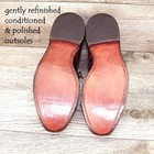 Allen Edmonds CRANDON Woven Blucher  10 B Narrow Chili * add $15 new Cedar Trees — photo 3