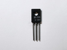 4PCS BD235 NPN Power Transistor 60V 2A TO-126