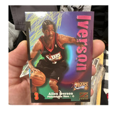 Allen Iverson #8 Prices | 1997 Skybox Z Force Boss | Basketball Cards