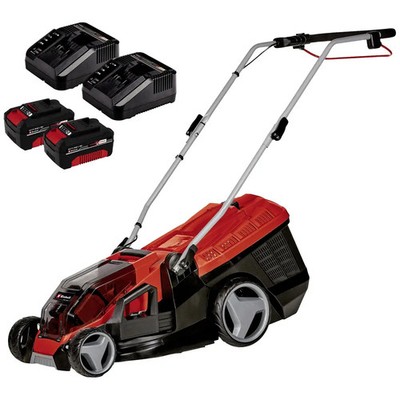 Einhell Power X-Change GE-CM 36/36 Li (2x 4,0Ah) Akku Akku-Rasenmäher inkl. 2.
