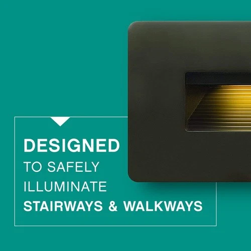 Hinkley Lighting 58508 Luna 3" Tall 120v 4w LED Rectangle 2700K - Silver - Picture 5 of 5