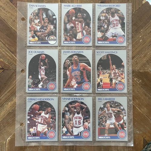 Vintage 1990s NBA Basketball Card Lot – 181 Cards in Sleeves – Jordan, Magic - Picture 16 of 24