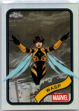 2025 Topps Chrome Marvel #113 Wasp Refractor