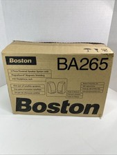 Boston Acoustic BA265 Sistema di altoparlanti alimentati 2 pezzi - NOB