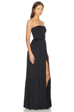 Lovers  Friends Brylee Gown black strapless long dress size S NWT 328msrp