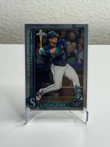 2025 Topps Chrome #41 Tyler Locklear Rookie Seattle Mariners - BK6