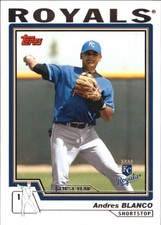 2004 Topps Traded #T114 Andres Blanco FY RC - BB
