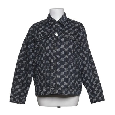 Missguided, Jeansjacke, Damen, Größe: 34, Schwarz/Weiß, Baumwolle, Print #tGG