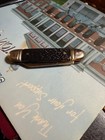 The Ideal Pocket Folding Knife VTG 2 Blades USA Black Handle 3 1/2" Closed — photo 5