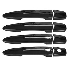 Gloss Black Exterior Door Handle Cover Fit For Nissan Maxima Sedan 2009 to 2014
