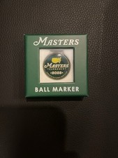 Masters Augusta National Golf Club 2025 Metal Green Golf Ball Marker