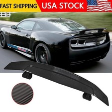 For Chevy Camaro Rs Ss 52 Carbonfiber Spoiler Wing Reartrunk Wing Gt Style