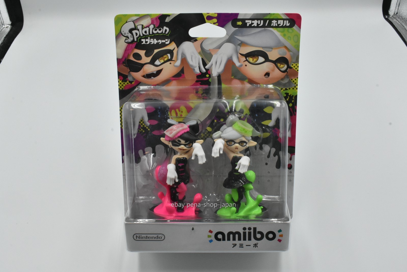 Nintendo amiibo Splatoon Squid Sisters Pack Set Callie Marie Switch Wii U JAPAN