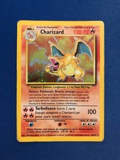 Charizard 4/102 Set Base Holo Ita POOR