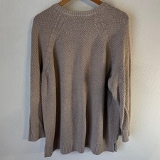 Old Navy Taupe Knit Sweater XL