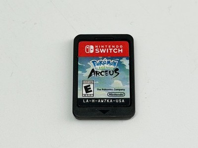 Pokemon Legends Arceus (Nintendo Switch) Video Game Cartridge Tested