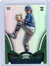 2019 Chronicles Certified Chris Paddack San Diego Padres RC Green Parallel #20