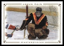 2008-09 Upper Deck Masterpieces Richard Brodeur Vancouver Canucks #9