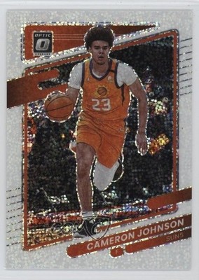2021-22 Panini Donruss Optic White Sparkle Prizm Cameron Johnson #34 1t1d