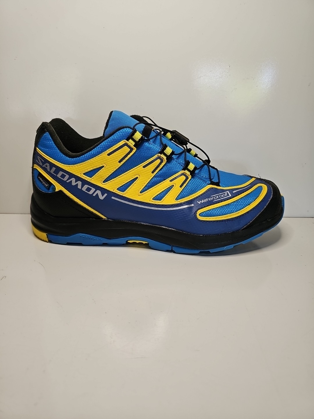 Salomon XA Pro Neon Blu Giallo Scarpe da Trail Running Escursionismo Sneaker Uomo Taglia 6