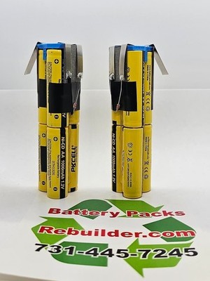 2 X Fits SnapOn 7.2V CTB5172 CTB5172B Upgraded Internal 1000mAh NCD