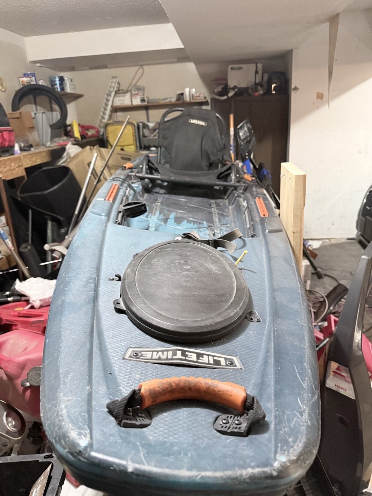 Boat With Seat Used Missing Cords No Paddle