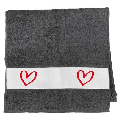 Handtuch Herz Heart Geschenkidee Herz Geschenk Präsent Mitbringsel Souvenir