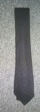 Schwarze  Krawatte mit Strukturmuster ca 6 cm breit ohne Einlage
