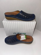 Flexus by Spring Step Italian Comfort Mules  Women's Slip-On Slippers Size 7.5-8