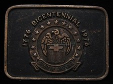 ID03118 VINTAGE 1976 SPIRIT OF AMERICA BICENTENNIAL BUCKLE