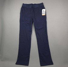 NWT Adar Pro Womens M Navy Scrub Pants Tailored Fit Stretch P7102 Yoga Waistband