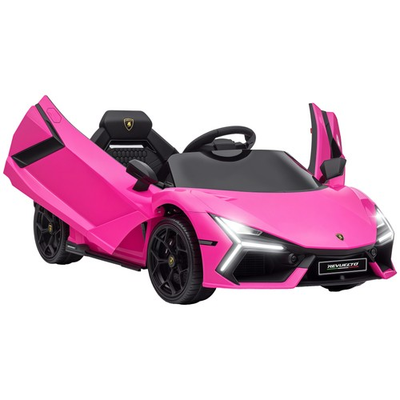 #ad Lamborghini Revuelto Licensed Kids Ride on Car w Suspension Pink $179.99