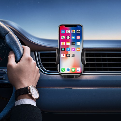 Universal Car Air Vent Phone Holder Vehicle Cell Phone Mount w/Adjustable Clip - Picture 7 of 21