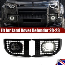 2x LED Front Fog Light Driving Lamp Set Fit For Defender 90 110 130 L663 2020+