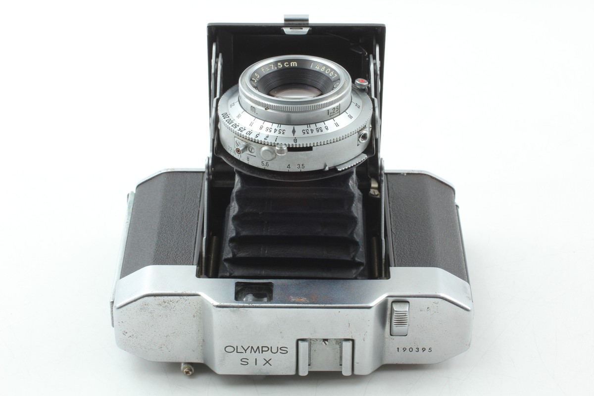 OLYMPUS SIXクラシック 4.5X6/6X6 Exc+4] Olympus Six 6x6 4.5x6 Film Camera D.Zuiko F.C 75mm f3