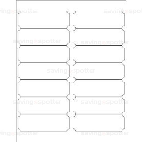 Etiquetas metálicas de lámina de plata Martha Stewart 2 x 4 dirección de boda inyección de tinta 42Pk - Imagen 5 de 5