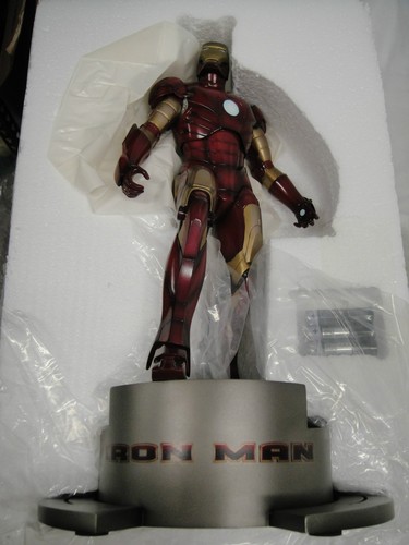 KOTOBUKIYA NEW!! Iron Man FINE ART STATUE MARK III 3 AVENGERS STARK MOVIE Bust - Picture 4 of 8