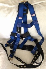 FallTech Fall Protection Safety Harness w/ 3’ Anchor sling & Duratech Max 9' leg