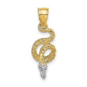 14K Yellow Gold Initial Z Charm Pendant from Roy Rose Jewelry