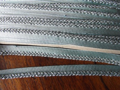 mercerie liseret galon bordure bleu 1mx0.5cm0.2@olds lace