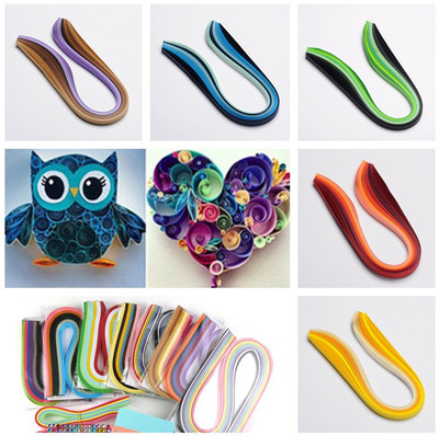 1Tasche Graduale Colors Quilling Papierstreifen Sets 530x10mm Kinder Basteln Papier basteln