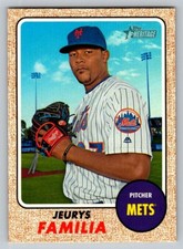 2017 Topps Heritage - #278 Jeurys Familia