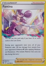 157/196 FANTINA | UNCOMMON | LOST ORIGIN POKEMON CARD