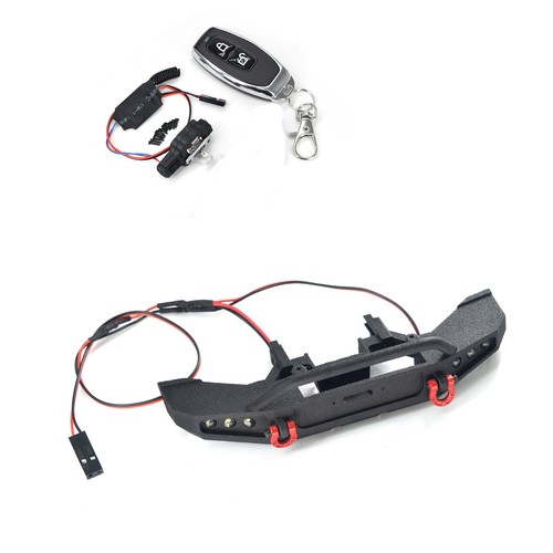 Parachoques delantero + cabrestante eléctrico + controlador para 1/18 Traxxas TRX-4M Bronco RC - Imagen 2 de 16