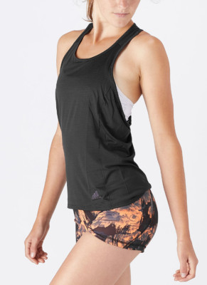 Adidas Women s Black Supernova Tank Top Activewear Size XL L74649